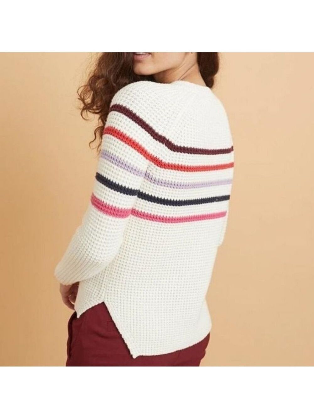 MARINE Layer Delaney Raglan Sweater - Picture 3 of 7